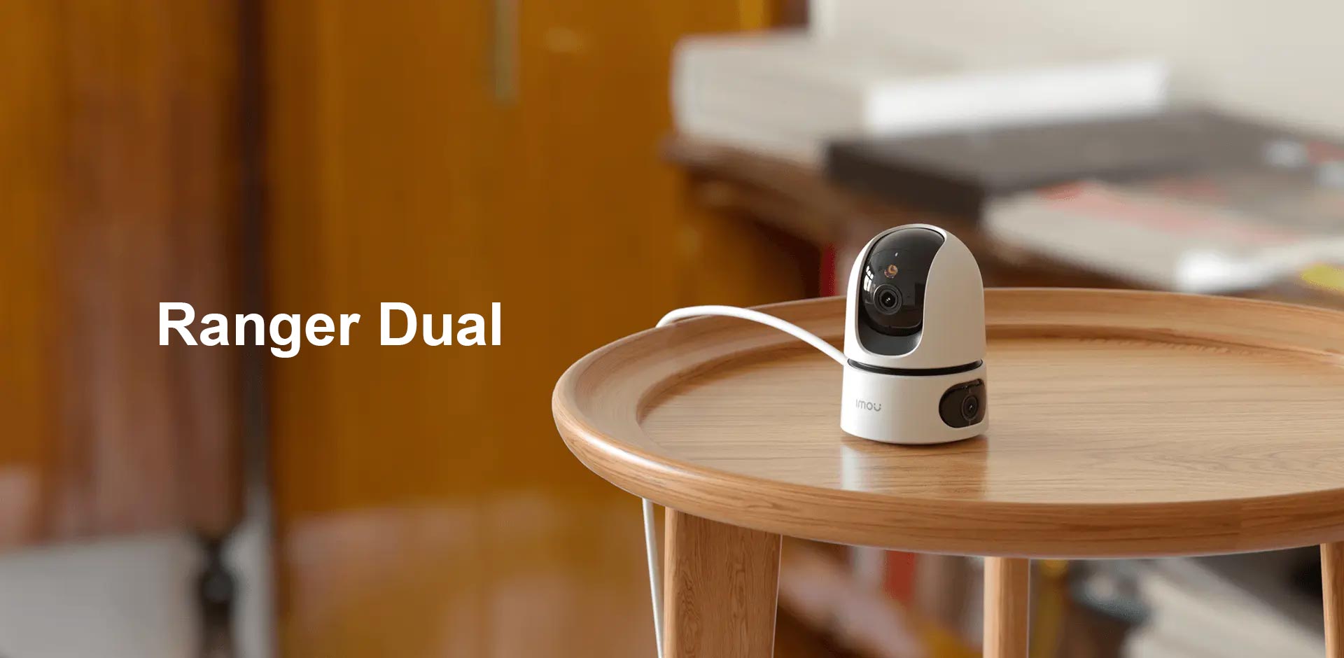 دوربین مداربسته وایفای IMOU Ranger Dual با لنز دوگانه و دید در شب رنگی 9 استفاده از دوربین وایفای دو لنزه IMOU در فضای داخلی خانه یا فروشگاه